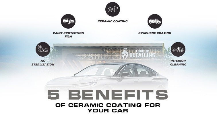 12 H Ceramic Coating With 5 Years - Car Washing Services & Car