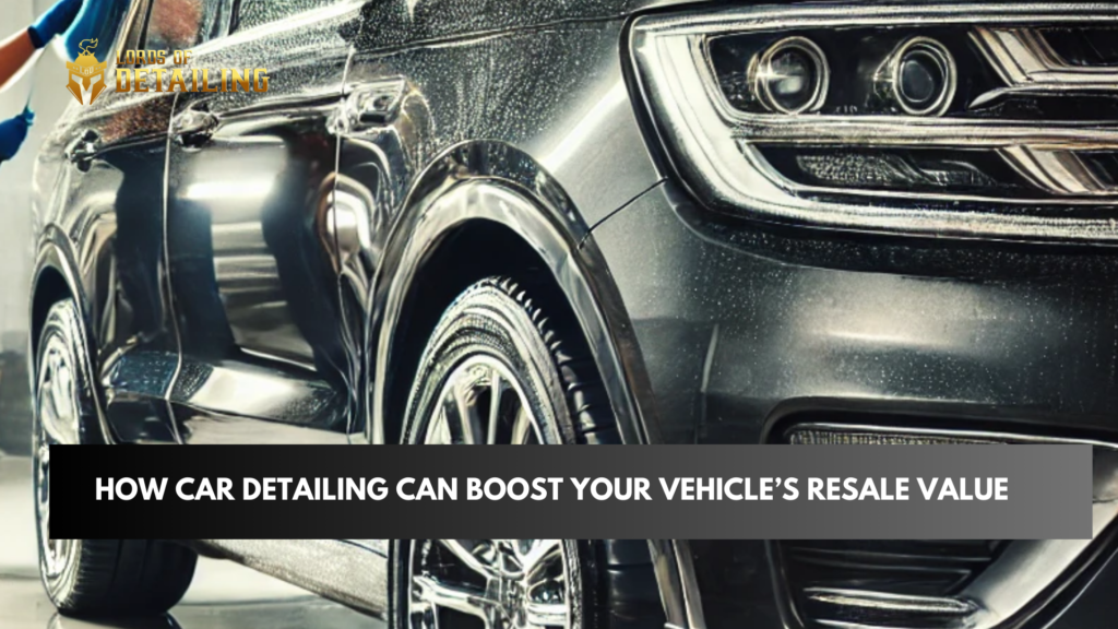 How Car Detailing Can Boost Your Vehicle’s Resale Value