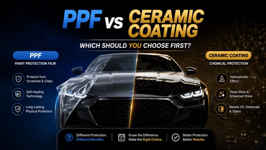 PPF vs Ceramic Coating